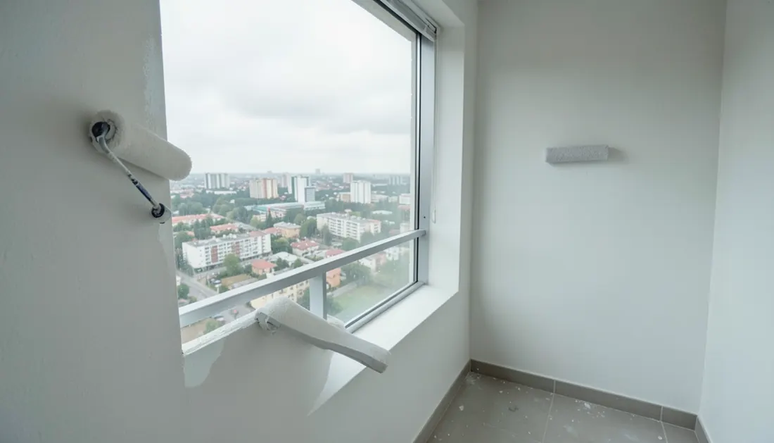 В какой цвет покрасить балкон